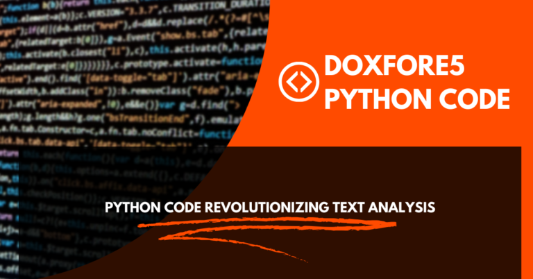 doxfore5 python code