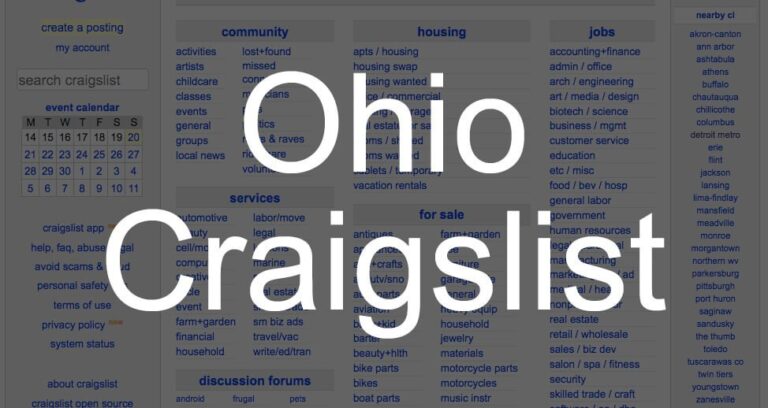 Craigslist Ohio
